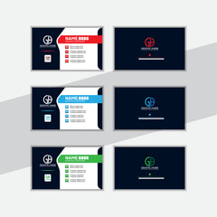 modern design template for infographic, Professional Business Card.