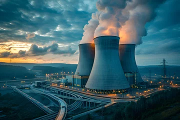 Papier Peint photo autocollant Anvers Nuclear power plant