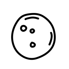 moon and star line icon