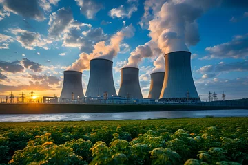 Photo sur Plexiglas Anvers Nuclear power plant