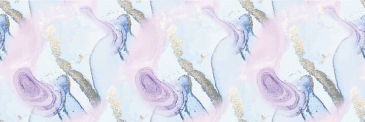 Marble Pink Vector Ink. Lilac Water Color Marble. Purple Alcohol Ink Background. Violet Marble Art Background. Blue Ink Paint. Gold Oriental Watercolor. Light Blue Texture. Luxury Abstract Painting