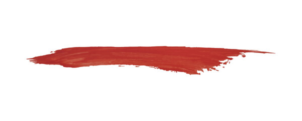 Pinselstrich Rot