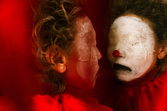 Painted clown 