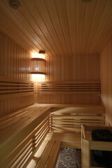 Fototapeta na wymiar sauna interior
