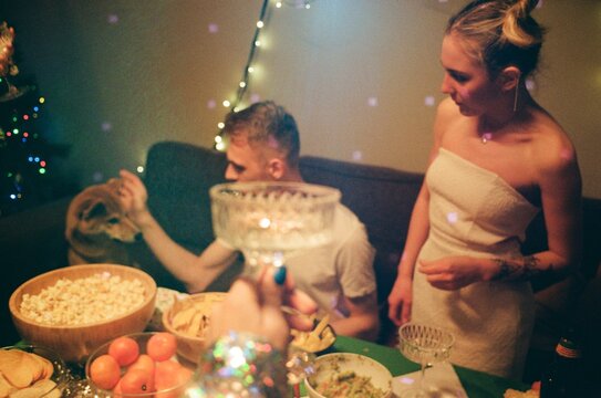 Home Party With Friends Together