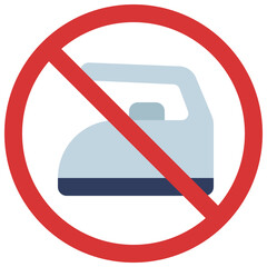 No Iron Icon