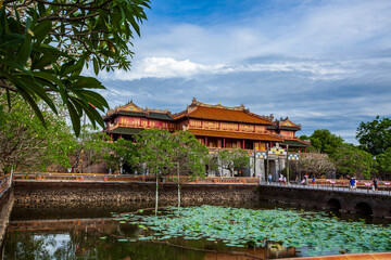 Naklejka premium Dai Noi Hue imperial city 