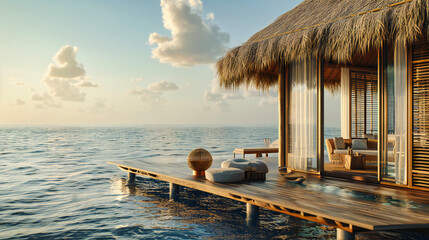 Maldives Bliss, A Canvas of Blue, Paradise Found in the Heart of the Ocean