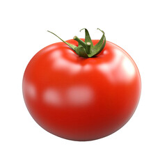 Tomato isolated on transparent background