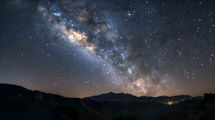 The radiant glow of the summer Milky Way