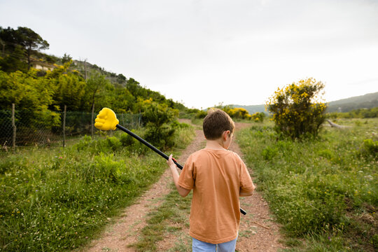 Ready to fight the monster