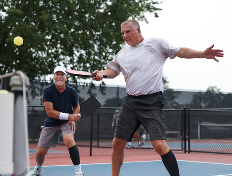 Pickleball play