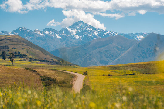 Beautiful Mountain Landscape in South America