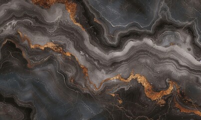 Gold gray marble texture high resolution background