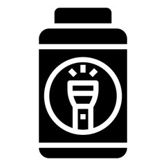 FLASHLIGHT,battery,led,rechargeable,light.svg