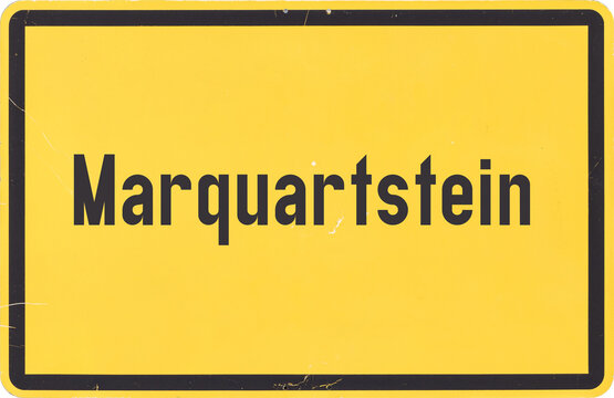 Ortsschild Marquartstein