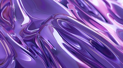 Obraz premium Texture Purple Scene, Purple Light Background, Liquid Fluide Refraction, Purple Sky, Chromatic Aberation Reflection