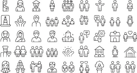 Man Perfect icon in various styles and others with editable vector collections.  