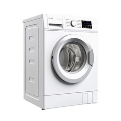 Washing machine isolated on transparent background