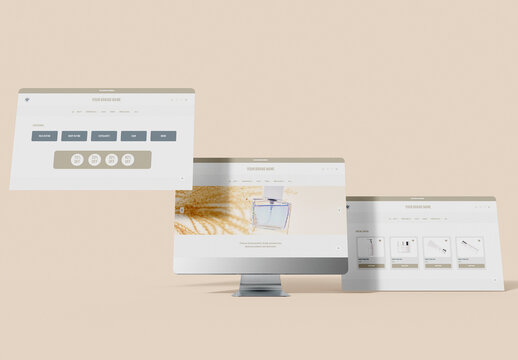 Ecommerce Web Design Layout