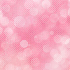 Pink bokeh background for banner, poster, ad, celebrations, and various design works