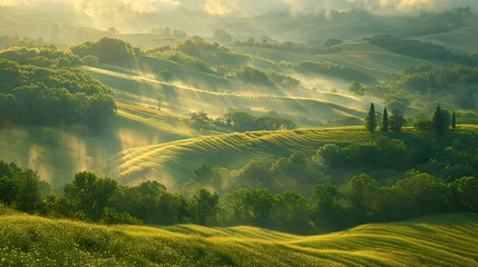 Foto op Plexiglas Beautiful landscape mountain nature © Alizeh