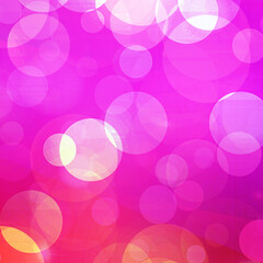 Pink bokeh background for banner, poster, ad, celebrations, and various design works