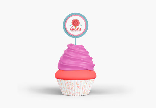 Cupcake Mockup