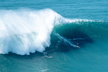 Hotspot for big wave surfing