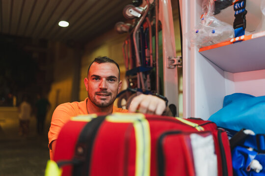 portrait of a paramedic