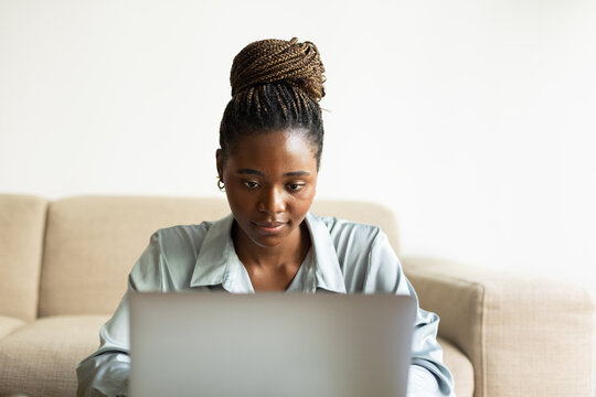 Woman Working From Home 