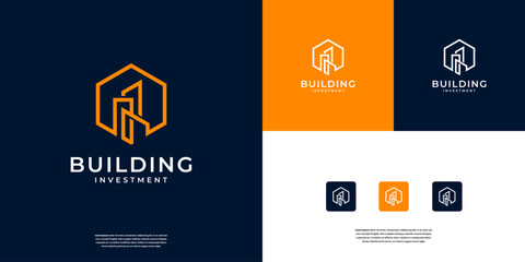 Construction Architecture Building Logo Design Inspiration.