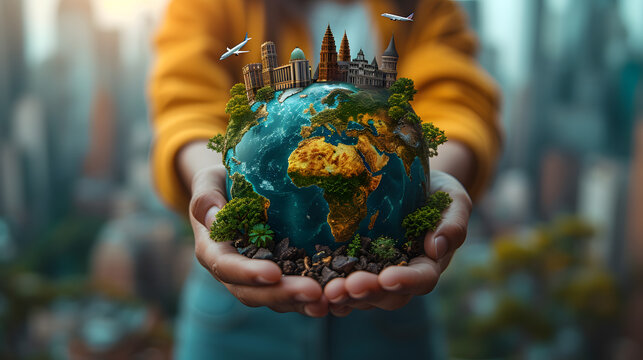 Travel the World concept
