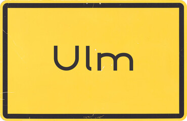 Ortsschild Ulm