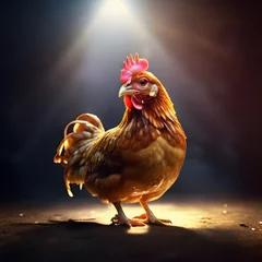 Fotobehang chicken © Shahzad