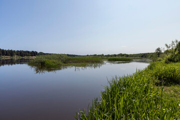 a wide river in eastern Europe, the Neman