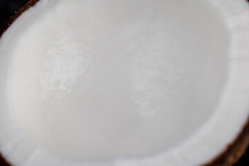 dry white coconut chips for adding to desserts