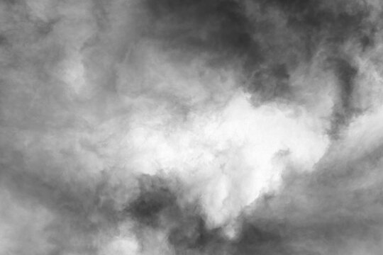 sky with black and white cloud textured background