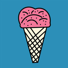 ice cream illustration