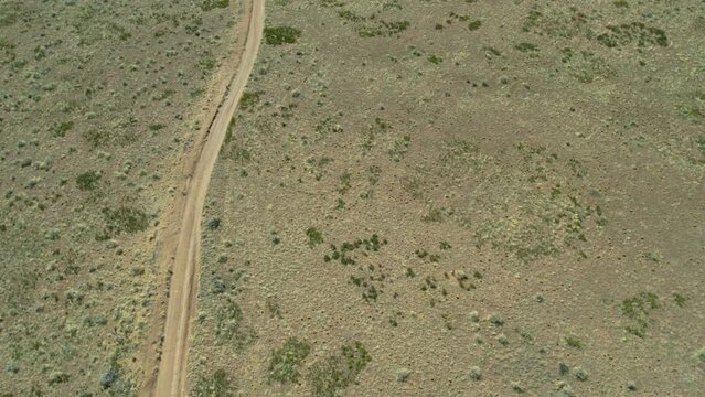 Native American Reservation Dirt Road