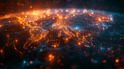 Fototapeta premium world map