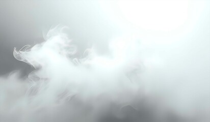 Fototapeta na wymiar Abstract white smoke background texture. AI generated.
