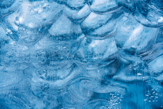 Abstract Dark Ice Patterns