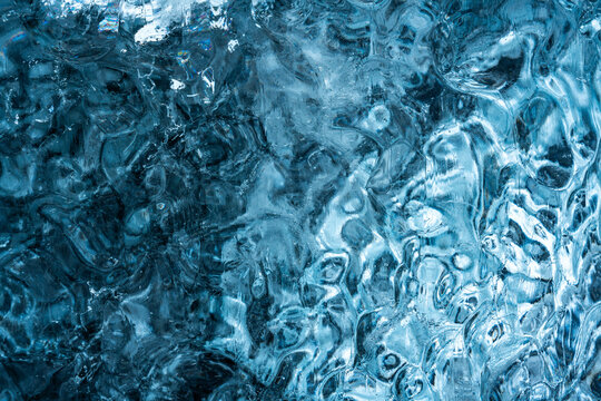 Abstract Dark Ice Patterns