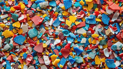 Fototapeta na wymiar Color photo of a biodegradable material substitute reducing plastic waste