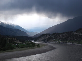 Fraser and Thompson rivers - Lytton - British Columbia - Canada