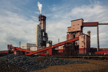Large briquetted iron making furnace