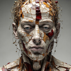 Ancient Ethnic Horror Symbols Black Wizard Dark Magic T-Shirt Canvas Printable 3D illustration