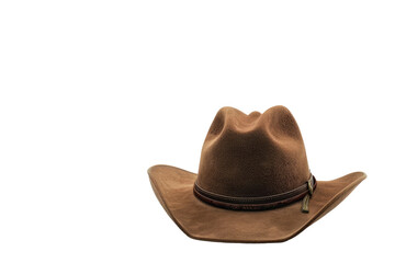 Elegant Cowboy Hat Isolated On Transparent Background