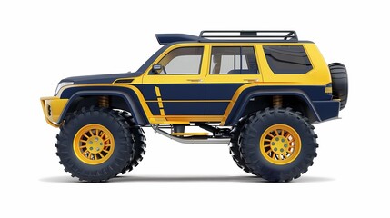 off-road car, country music background, road trip,